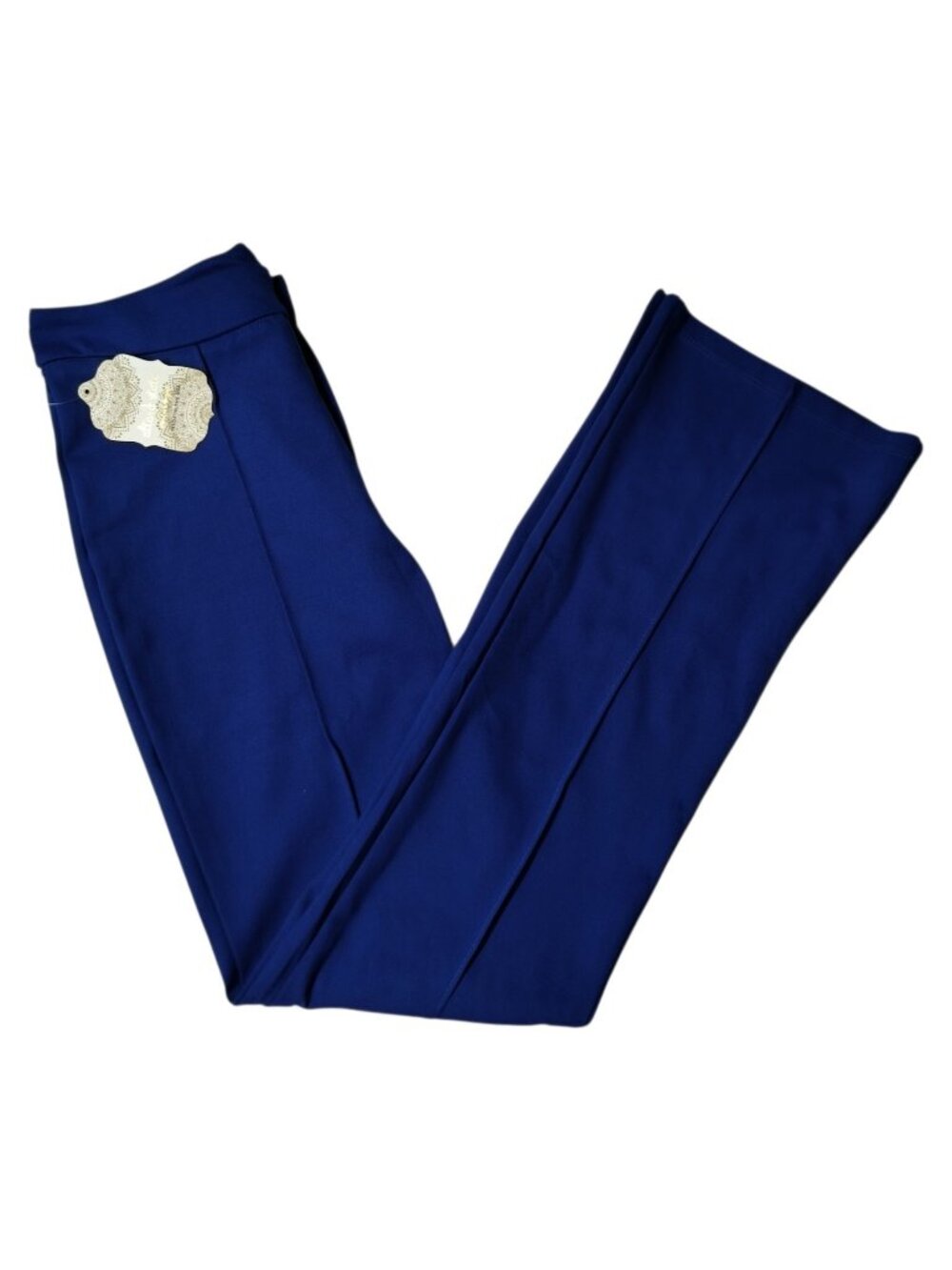 Altar'd State Women's Pants Stretch Straight Leg Blue Medium NEW NWT $70